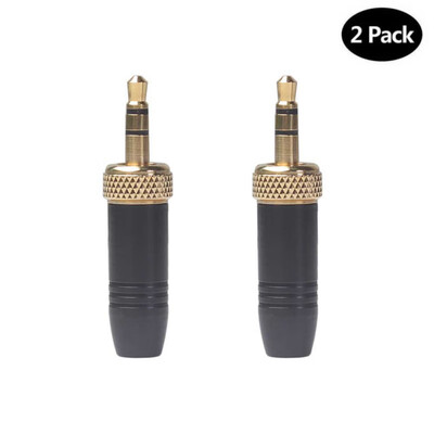 

2pcsset 35mm Plugs Metal Connector With M6 Internal Thread For Lavalier Wireless Microphone hot