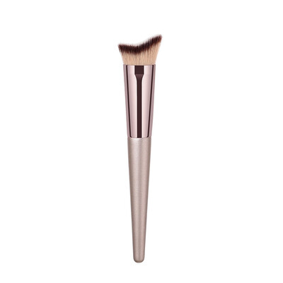 

Gobestart 1PCS Wooden Foundation Cosmetic Eyebrow Eyeshadow Brush Makeup Brush Sets Tools