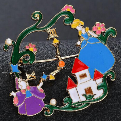 

Halloween Pumpkin Car Cartoon Fairy Tale Brooches Pins Clothing Jewelry Gift