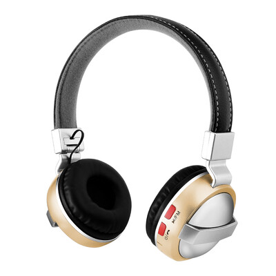 

Bluetooth Headphone Wireless Stereo Earphone Foldable Over Ear Headset 35mm AUX In FM Radio TF Card Slot w Microphone Hands-free