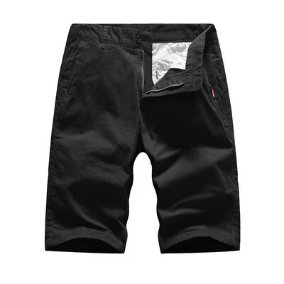 

Gobestart Mens Pocket Short Pants Casual Solid Color Straight Slim Fit Trousers Jeans
