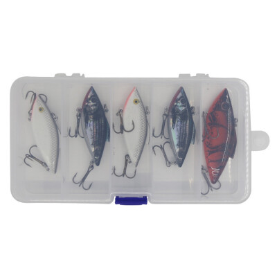 

5pcslot Artificial Hard Baits 3D Fishing Lure Set Fishing Supplies Fishing Tackles Accessories