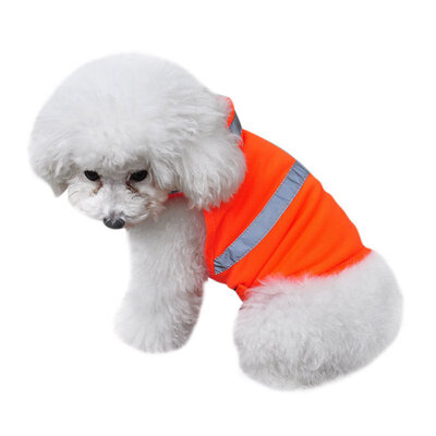 

Pets Fluorescent Security Dog Reflective Waterproof Vest Clothes Safety Luminous Pet Clothing