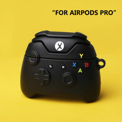 

Protective Case For AirPods 21 Artificial Gamepad Shape Portable Silicone Protection Cover Headphone Protector With Hook
