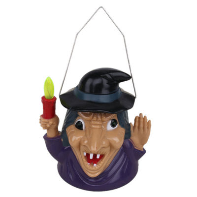 

Halloween Portable Desktop Night Light Lantern Retro Kerosene Lamp Screaming Flash Bones Witch Lights Pumpkin Lights