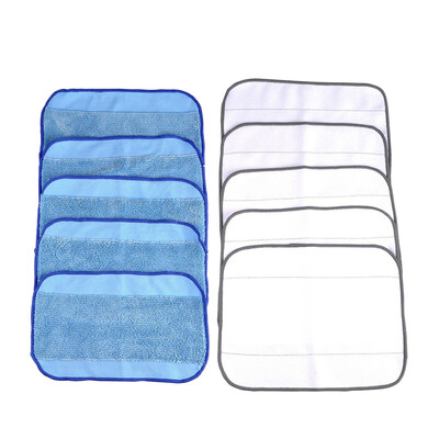 

10pcs Replacement for irobot 380t32042005200c Wet Dry Microfiber Mopping Cloths Vacuum Cleaner Reusable Mop Pads