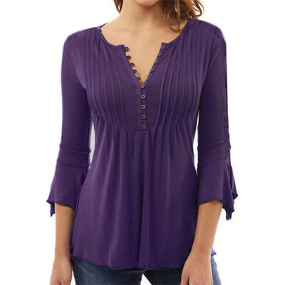 

New Women Blouse Shirts Elegant Ruffles Women Tops Plus Size  Flare Sleeve White Casual Loose Shirt blusas feminina W1