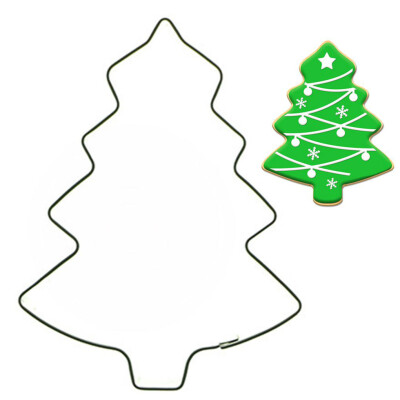 

Christmas Tree Shape Cake Mold Stainless Steel Cookie Biscuit Fruit Cutter