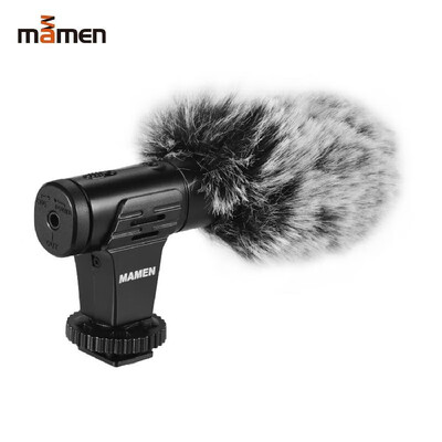 

MAMEN MIC-07Pro Metal Super-cardioid Directional Video Microphone with Real-time Monitoring Function for Smartphone SLR ILDC Camer