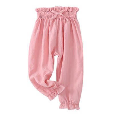 

baby boy girl clothes cotton pants Baby girl pants mosquito pants bloomers childrens cool pants casual cotton