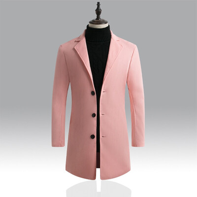 

Toponeto Mens New Winter Style Fashionable Warm Snowflake Windbreaker Coat Pure Coat