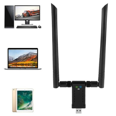 

AC1200m Wireless WiFi Receiver Wireless Network Card USB 24 g5 8 g Dual-frequency Gigabit USB Network Card