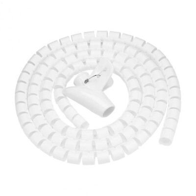 

Gobestart Flexible Spiral Tube Cable Cable Organizer Wire Wrap Cord Protector 16mm