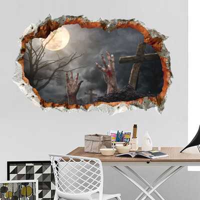 

Toponeto Halloween Wall Sticker Living Room Bedroom Decor Sticker Living Room DIY