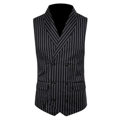 

Toponeto Mens Fashion Business Casual Wedding Waistcoat Tops Vest Jacket Top Coat