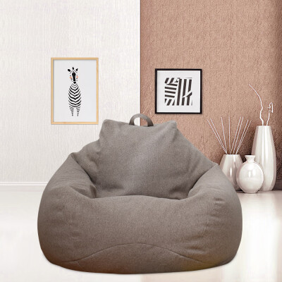 

Large Bean Bag Sofa Cover Lounger Chair Living Room Furniture Without Filler Pouf No Filling