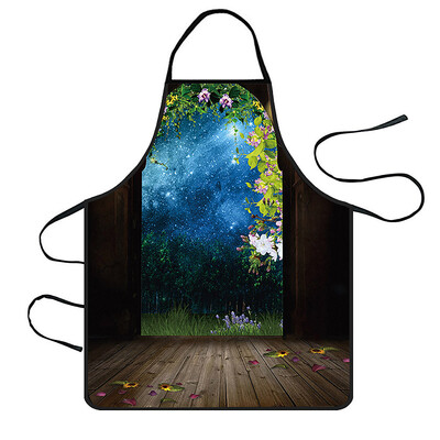 

Toponeto Home Women Waterproof Cute Cartoon Kitchen Restaurant Cooking Bib Apron Aprons