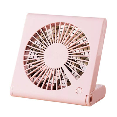 

Rechargeable Mini USB Portable Folding Pocket Fan Handheld Air Cooling Fan Mute with 3 Adjustable Speed Travel Outdoor