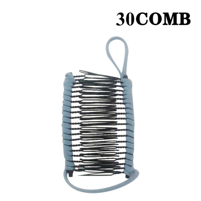 

Gobestart Women Vintage Hair Clip Christmas Hair Accessory Stretchable Banana Comb