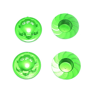 

Tailored GPM Racing 4Pcs Aluminum Wheel Lock Knurling Process For ARRMA RC Car Upgrades