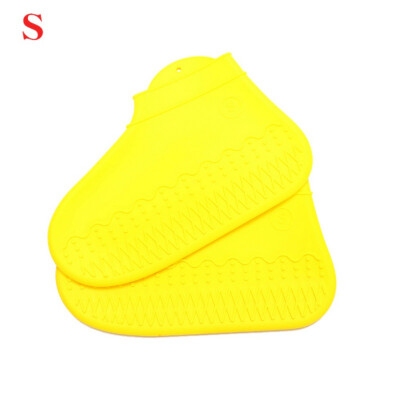 

1 Pair Reusable Waterproof Rain Shoes Covers Slip-resistant Silicone Rain Boot Overshoes Protector SML Outdoor Use Accessories