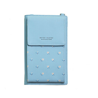 

Fashion Women Floral Single Shoulder Crossbody Phone Bag Card Cash Holder Purse
