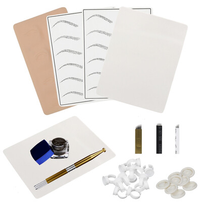 

〖Follure〗Microblading Permanent 3D Makeup Eyebrow Tattoo Needle Pen Pigment Kit