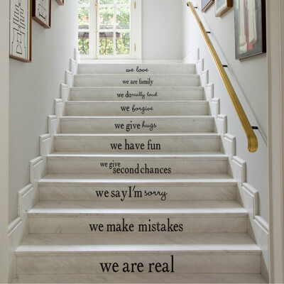 

Gobestart DIY Steps Sticker Removable Stair Sticker Home Decor Ceramic Tiles Patterns