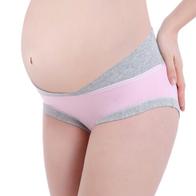 

1pc Women Underwear Lace Cotton Panties Sexy Lingeries Pregnant Pregnancy Shorts Low Waist Mother Support Postpartum Briefs