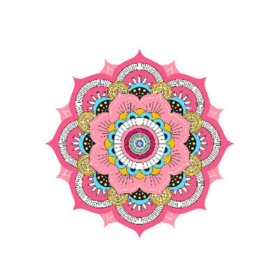 

Wall Sticker Mandala Three-dimensional Wall Sticker living room bedroom study Self-adhesive Removable Home Decoration