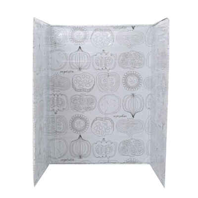 

Kitchen Printing Gas Cooker Stove Range Protector Baffle Dam-Board Oil Insulation Splash Scald Guard Board
