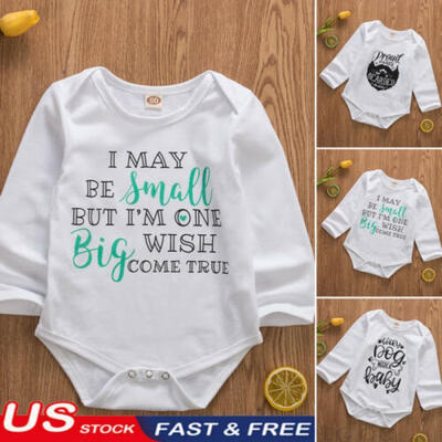 

Cotton Newborn 3 6 12 18  Romper Baby Boy Girl Clothes Casual Bodysuit Outfits