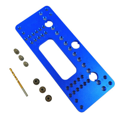

Gobestart Newly Handle Punching Positioner Aluminum Wood Plank Punch Locator Drill