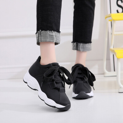 

LZJ New 2019 Women Flat Sneakers Breathable Lace up Canvas Vulcanize Shoes Woman tenis feminino Chaussure Femme Platform Shoes