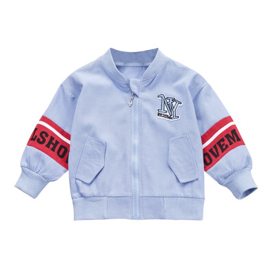 

jacket for boys Baby Boy Clothes Coat Cartoon Letters Print Casual Zipper Sweatshirt Kids Outerwear Childrens jacket Tops