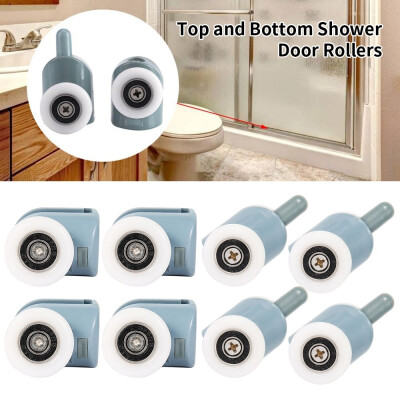 

8pcs Shower Door Rollers 25mm Roller Guide for Shower Cabinet Glass