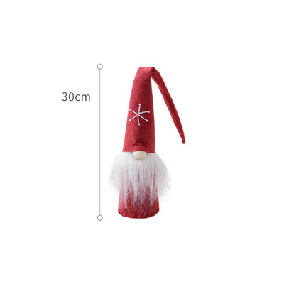 

Christmas Doll Long Hat Plush Gnome Doll Winter Elf Table Holiday Ornaments Swedish Santa Figurine Christmas Decoration For Home