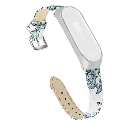

〖Follure〗Replacement Bracelet Wristband Leather Band Strap Frame For Xiaomi Mi Band 3