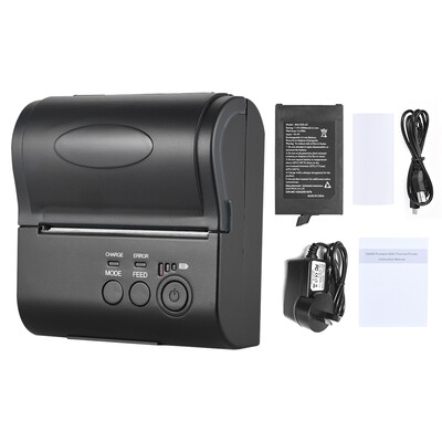 

POS-8001DD 80mm Mini Portable Wireless USB Thermal Printer Receipt Bill Ticket POS Printing for Android iOS Windows
