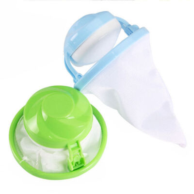 

1PC Washing Machine Hair Suction Hair Remover Stick Bag Cleaning Clothes Washing Ball Filter Protection Color Randomly