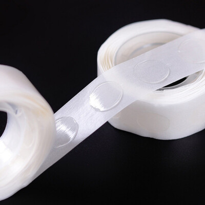 

Clear Glue Dots Double Side Adhesive Balloon Glue Dot Point Stickers For DIY Craft Party Balloon Decoration100 Pieces Per Roll