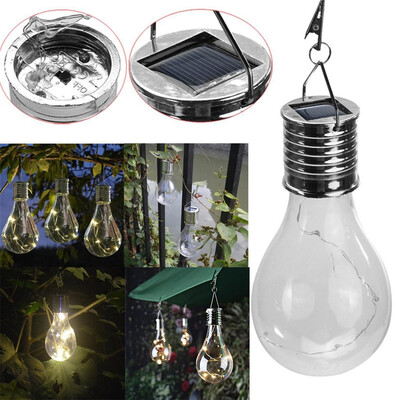 

〖Follure〗Waterproof Solar Rotatable Outdoor Garden Camping Hanging LED Light Lamp Bulb