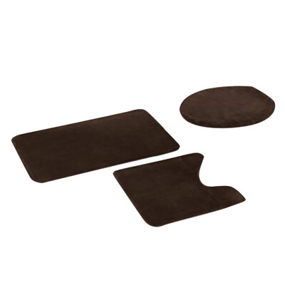 

Gobestart 3pcs Non-Slip Fish Scale Bath Mat Bathroom Kitchen Carpet Doormats Decor