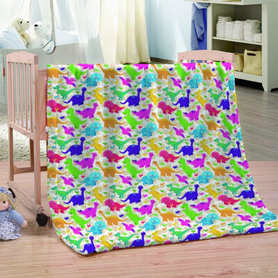 

Cartoon Print Super Soft Flannel Throw Blanket Warm Solid Warm Micro Plush Fleece Blanket Throw Rug Sofa Bedding Dropshipping