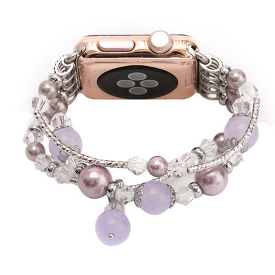 

〖Follure〗Fashion Sports Beaded Bracelet Strap Band For Apple Watch Series 21 38mm A