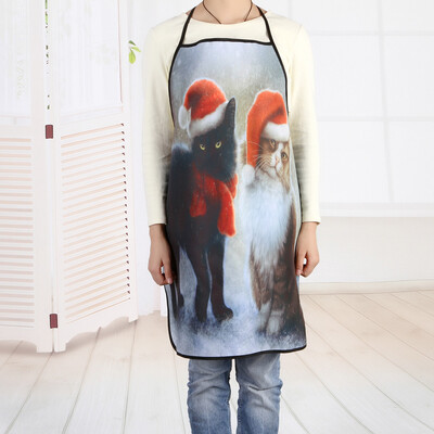 

Toponeto Christmas Decoration Waterproof Apron Christmas Dinner Party Apron