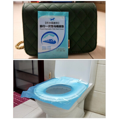 

Disposable toilet seat hotel supplies plastic toilet seat waterproof antibacterial maternal toilet seat cushion