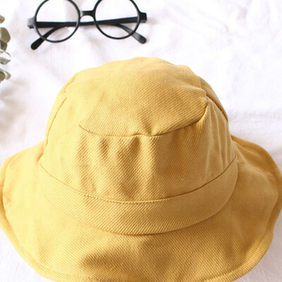 

Children Sun Hat Summer Bucket Beach Cap Wavy Brim Infant Toddler 3-6 Years Old