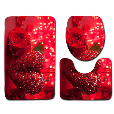

〖Follure〗3pcs Non-Slip Bath Mat Bathroom Kitchen Carpet Doormats Decor