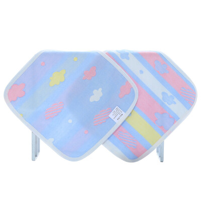 

1Pc Cotton Gauze Saliva Towel Cartoon Infant Child Six-layer Jacquard Scarf Gift